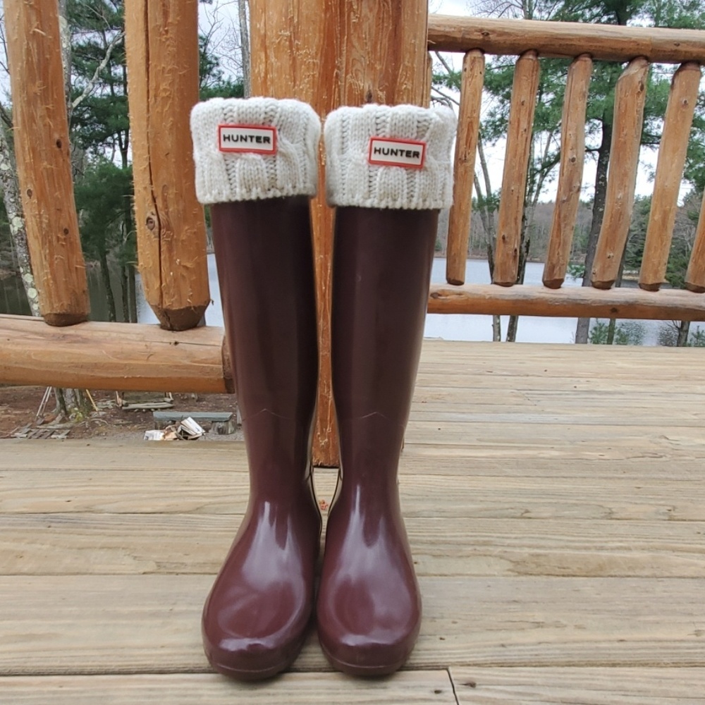 Hunter tall boots